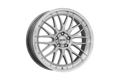 Felgen DOTZ Bilbao 7.0x17 4x100 ET25 Silver/polished Lip