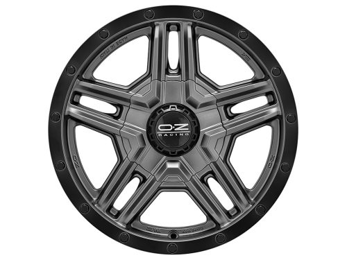 Felgen OZ RALLY ADVENTURE 8.0x17 6x130 ET45 Matt Graphite Black Lip + Rivets