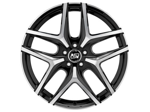 Felgen MSW 40 8.5x20 5x112 ET30 Black Full Polished (gbfp)
