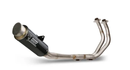 MIVV, MIVV GP Pro Auspuff 2-1 Y.065.K2P Carbon für Yamaha MT-07 2021- - Motorradteile & Ersatzteile - Auspuff