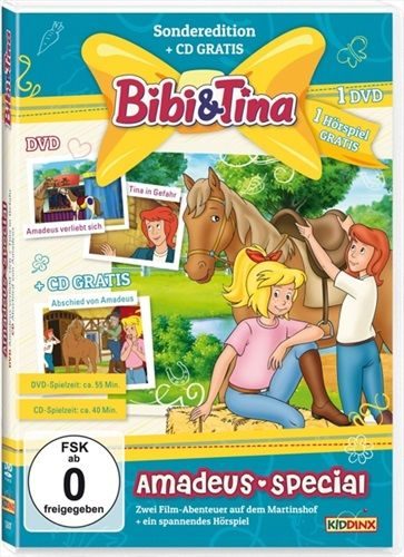 Bibi & Tina - Amadeus-Special, 1 DVD + 1 Audio-CD