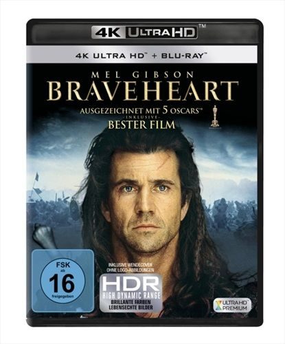 Walt Disney / LEONINE, Braveheart (4K Ultra HD) (+ Blu-ray 2D)