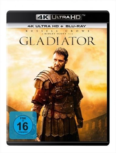 Universal Pictures (PLAION PICTURES), Gladiator (4K Ultra HD) (+ Blu-ray 2D)
