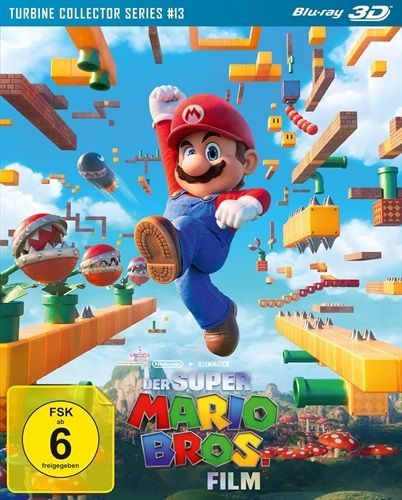 Turbine Medien, Der Super Mario Bros. Film (The Super Mario Bros. Movie) - 3D - Turbine Collector Series #13 (Blu-ray 3D)