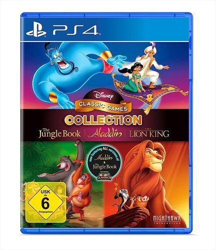 Disney, Disney Spielesoftware "Disney Classic Games - Jungle Book, Aladdin, Lion King" PlayStation 4