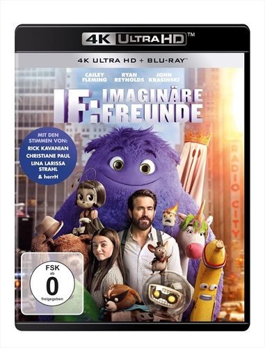 Paramount / LEONINE, IF: Imaginäre Freunde (4K Ultra HD) (+ Blu-ray)