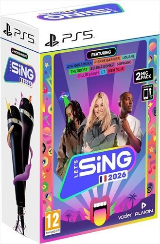 PLAION, Let's Sing 2026 French Version (+2 Mics) - PlayStation 5 [Französisch]