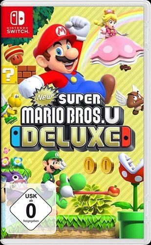 Nintendo Switch, Nintendo Switch Spielesoftware "New Super Mario Bros. U Deluxe" Nintendo Switch