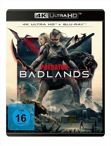 Walt Disney / LEONINE, Predator: Badlands (4K Ultra HD) (+ Blu-ray)