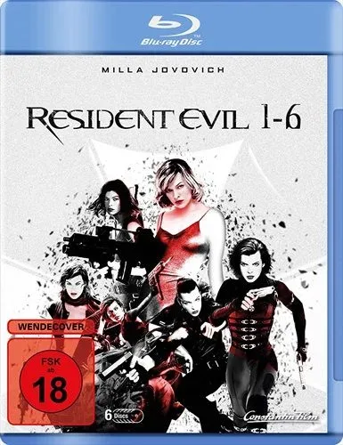 Constantin Film / LEONINE, Resident Evil 1-6 [6 BRs]