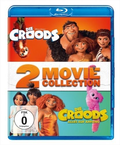 THE CROODS - 2 MOVIE COLLECTION - BLU-RAY (DE)