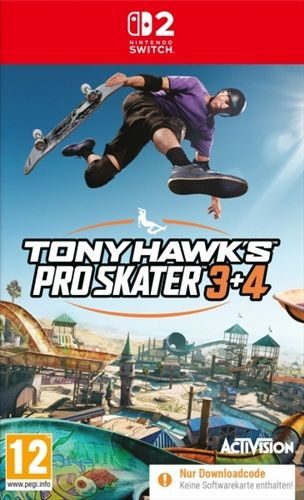ACTIVISION BLIZZARD, ACTIVISION BLIZZARD Spielesoftware "Blizzard Tony Hawks Pro Skater 3 und 4 Code in a Box" Nintendo Switch 2