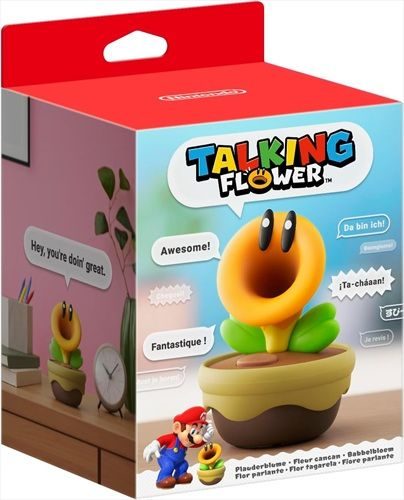 Nintendo, NINTENDO Talking Flower Plauderblume, 11 Sprachen