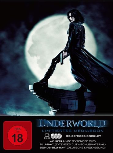 Leonine, Underworld - Limitiertes Mediabook (4K Ultra HD+Blu-ray+Bonus-Blu-ray)