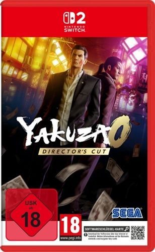 Sega, Sega Spielesoftware "Yakuza 0 Directors Cut (Switch 2) (DE) (Game Key Card)" Nintendo Switch 2