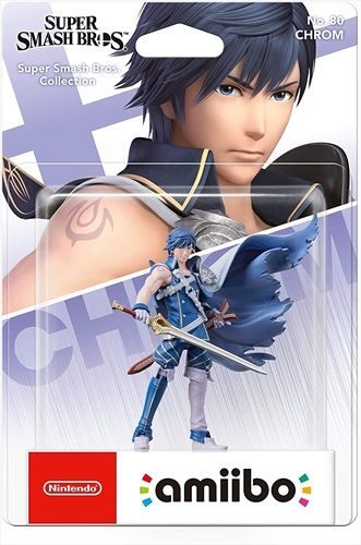 Nintendo, Nintendo amiibo No. 80 Chrom (Super Smash Bros. Collection) Spielfigur