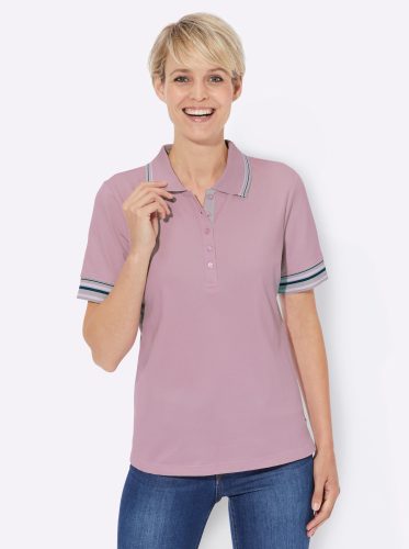 undefined, Poloshirt in rosé von heine