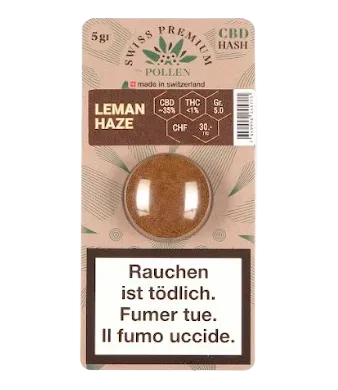 Swiss Premium Pollen, Leman Haze CBD Hash Marokkaner - 5g
