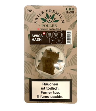 Swiss Premium Pollen, Swiss Hash CBD Pollen - 5g