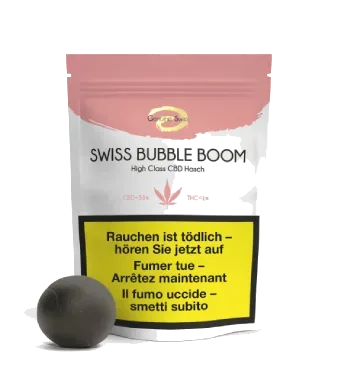 Genuine Swiss, Swiss Bubble Boom CBD Ice Hash - 4g