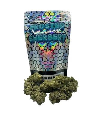 Paradise Weeds, Frosted Sherbert CBD Blüten Indoor - 11g