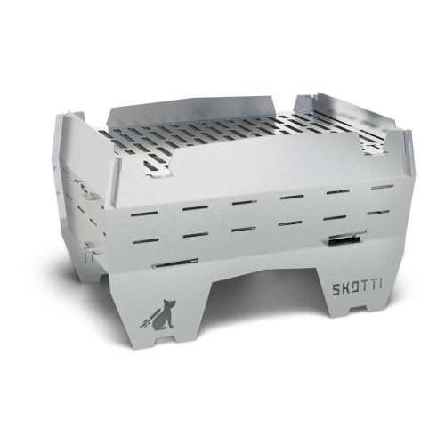 undefined, Camping-Gasgrill "Skotti Mini" Ultra-mobiler faltbarer Edelstahlgrill für Camping und Outdoor