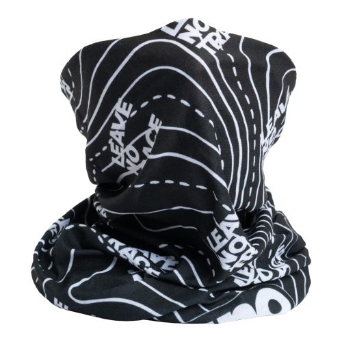 orsino Multifunktionstuch Neckwarmer Leave no trace - schwarz