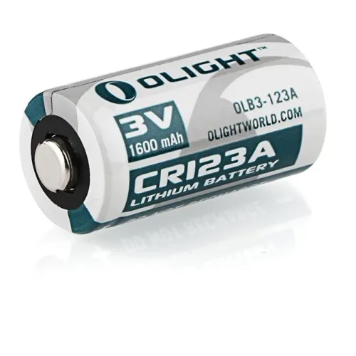 Olight, Olight CR123A 1600mAh Batterie - Grau