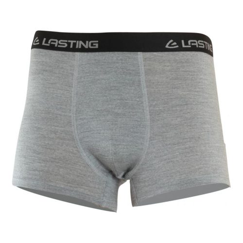 Lasting, Lasting NORO Merinowolle Boxer-Shorts, 160gr - steingrau