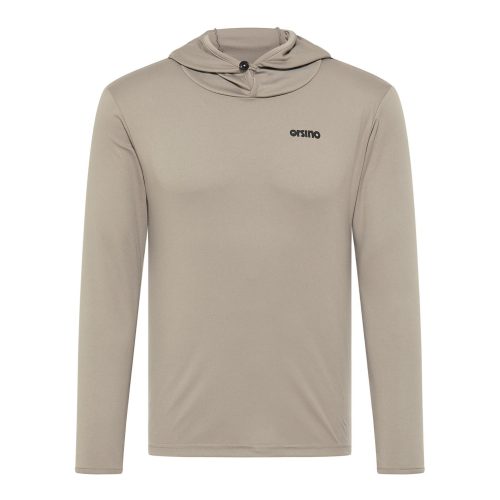 orsino Leave no Trace Active Men's Hoodie - grau