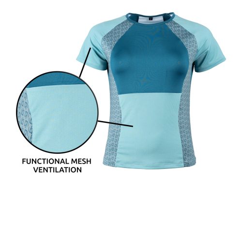 Marengo Funktionsshirt Summer Wind Mesh kurzarm