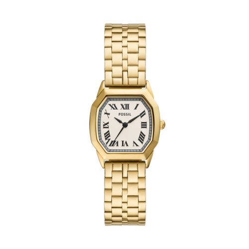 Fossil, Fossil - Analoguhr, Harlow, 37mm, Gold