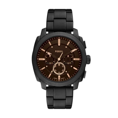 Fossil, Fossil - Chronograph Uhr, Machine, 44mm, Black