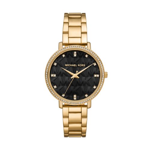 Michael Kors, Michael Kors Damen Pyper UHR aus Edelstahl Gold