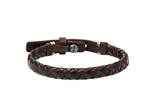 Fossil Jewels, Fossil Jewels Fossil Herren Armband Leder