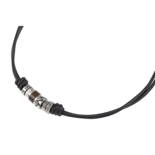 Fossil Jewels, Fossil Jewels Fossil Herren Kette Leder