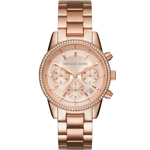 Michael Kors, Michael Kors Uhr Chronograph Bryant Edelstahl roségoldfarben