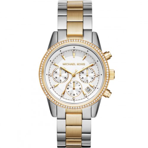 Michael Kors, Michael Kors Uhr Chronograph Bryant Edelstahl Bicolor