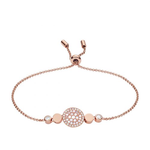 Fossil Jewels, Fossil Jewels Fossil Damen Armband Disc Mother-of-Pearl