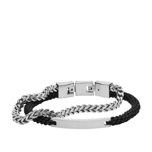 Fossil, Fossil - Armband, Drew, 19.5CM, Silberfarben