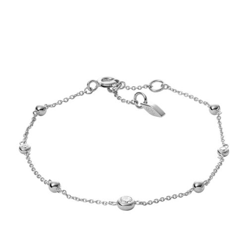 Fossil Jewels, Fossil Jewels Fossil Damen Armband Glitz Sterling Silver Bracelet