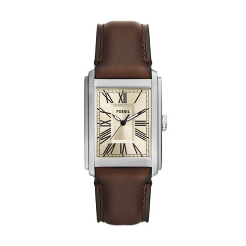 Fossil, Fossil Herren Carraway UHR aus Edelstahl Silber