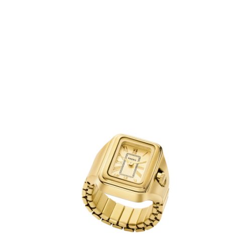 Fossil, Fossil - Analoguhr, Ring Watch Raquel, 14mm, Gold