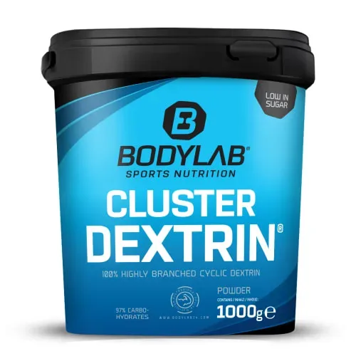 Bodylab24, 2 x Cluster Dextrin - 100% highly branched cyclic Dextrin (1000g)