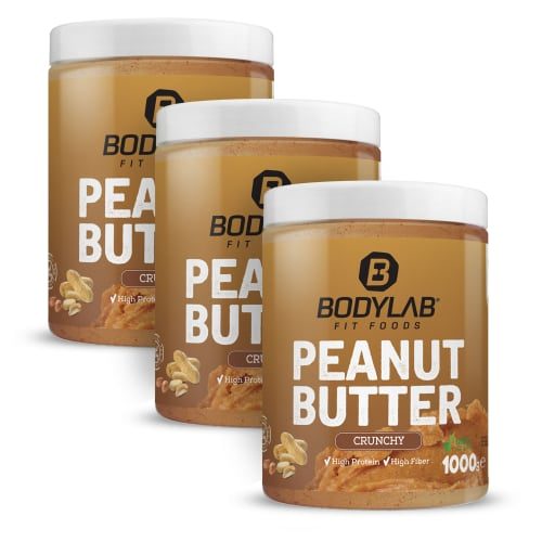 Bodylab24, 100% Peanut Butter - 1000g - Crunchy