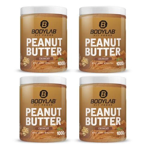 Bodylab24, 100% Peanut Butter - 1000g - Crunchy