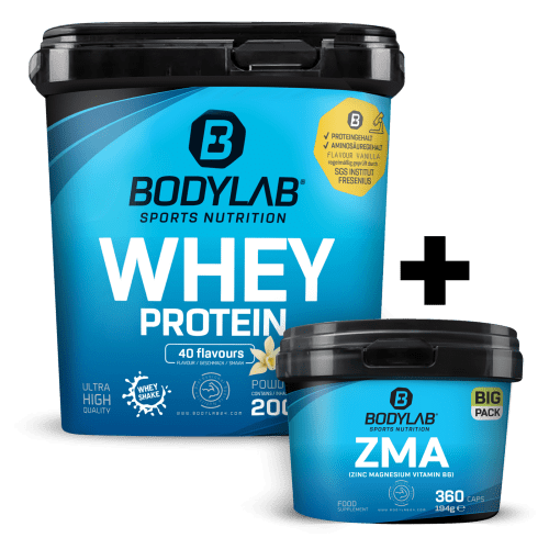 Whey + BIG PACK ZMA (360 Kapseln)