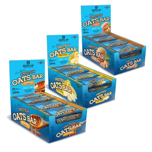 Bodylab24, Protein Oats Bar - 12x100g - Mixed Berries Flavour