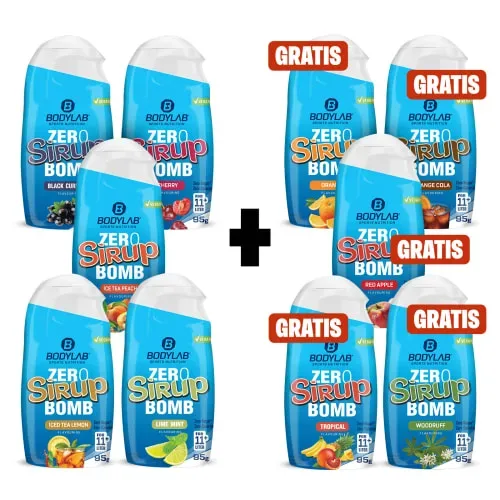 Bodylab24, ZERO Sirup Bomb - 95ml - Tropical