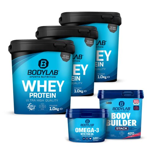 Bodylab24, BL Whey Protein + Instant Rice Pudding + Shaker